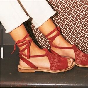 Howsty Free People Folk Song Sandals